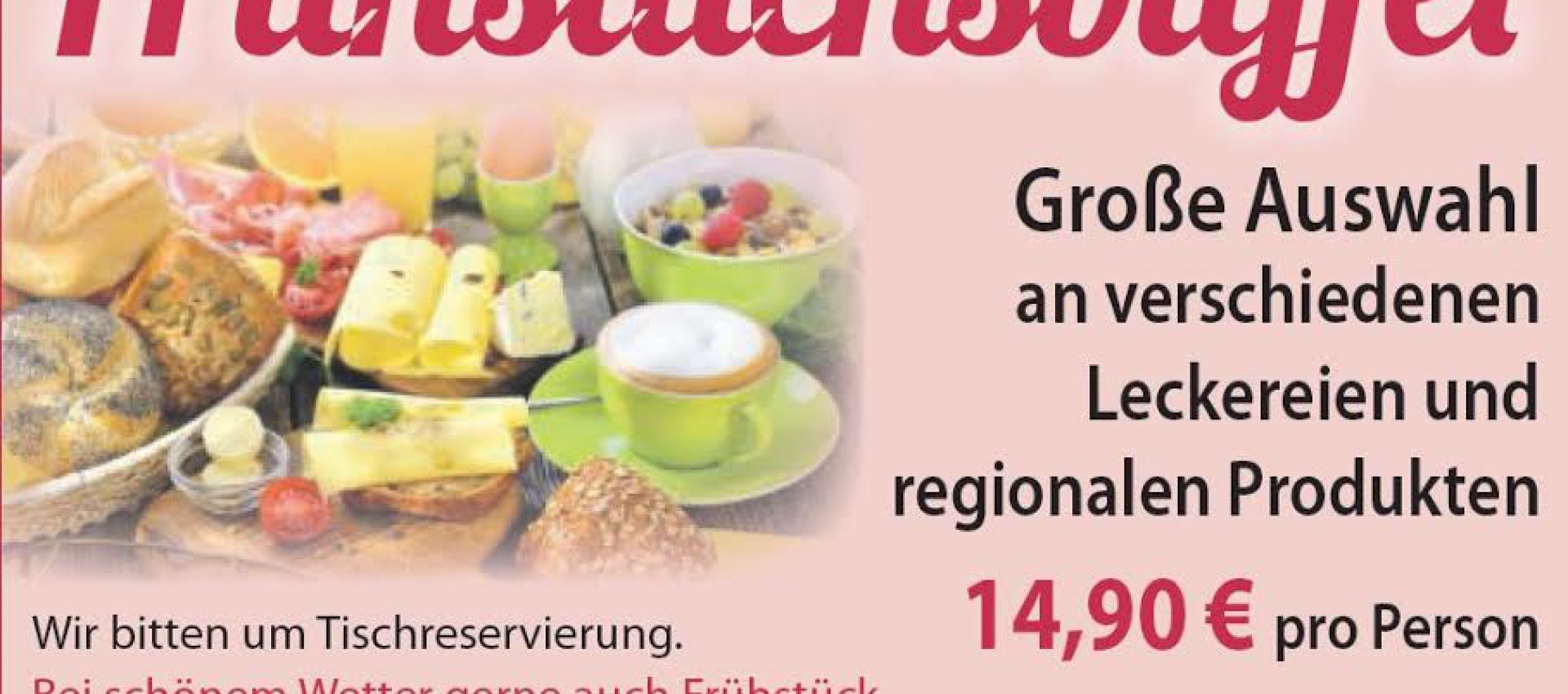 Gutschein bestellen - Frühstücken im Hotel-Garni Café Räpple